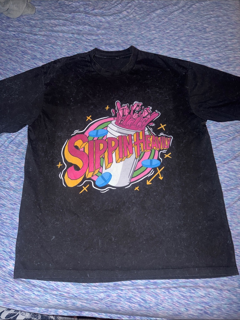 Sippin' Heavily Chiefin heavily t shirt XL